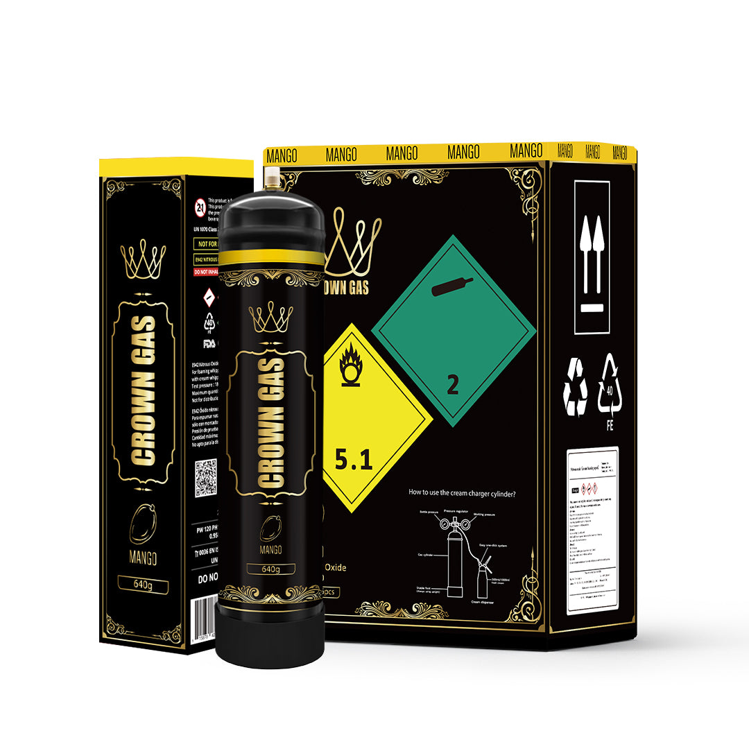 0.95 Liter / 640 Grams MAX PRO Whipped Cream Charger