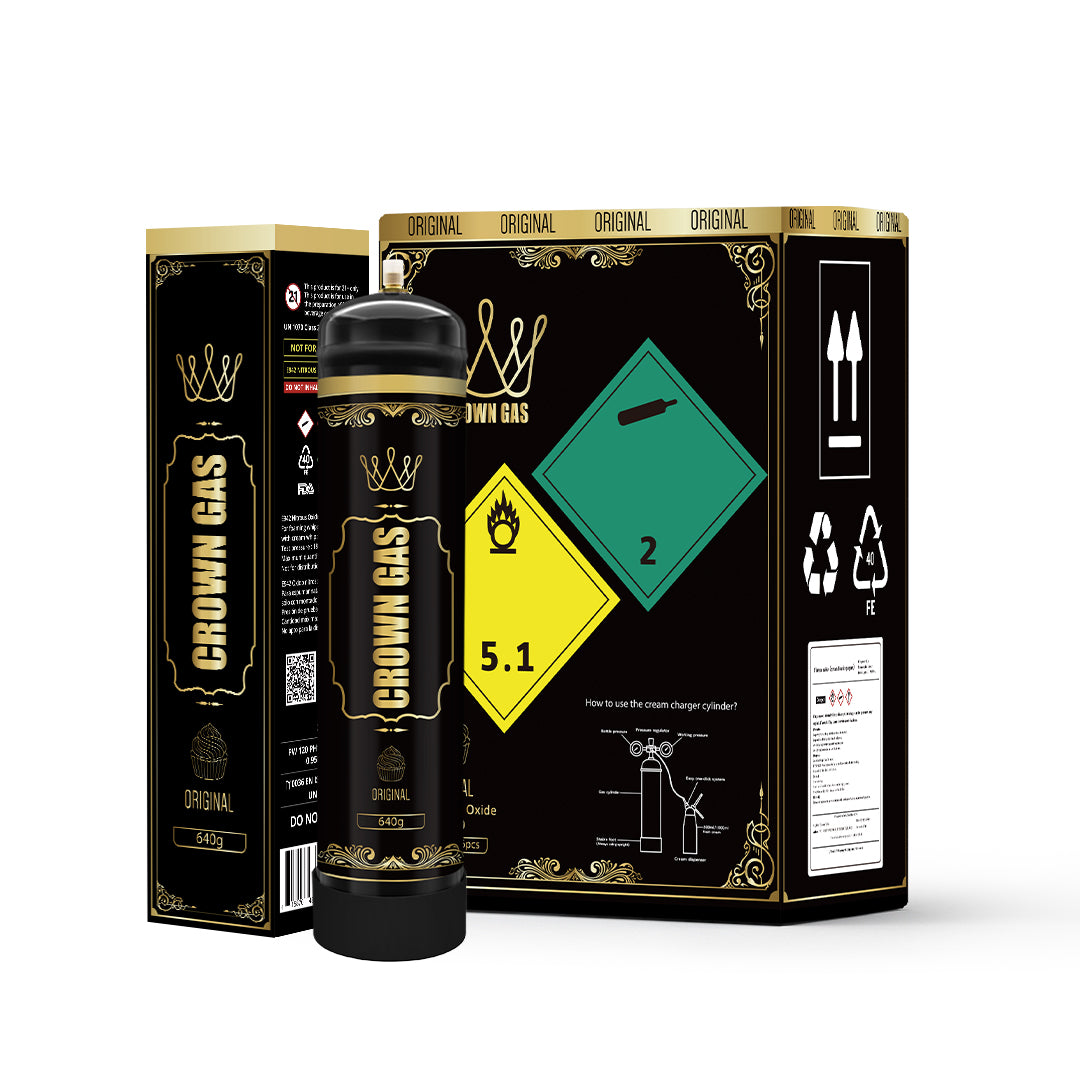 0.95 Liter / 640 Grams MAX PRO Whipped Cream Charger