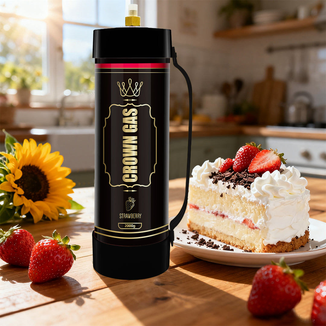 Strawberry Flavor Whipped Cream Charger 3.3L/2000g (2pcs)