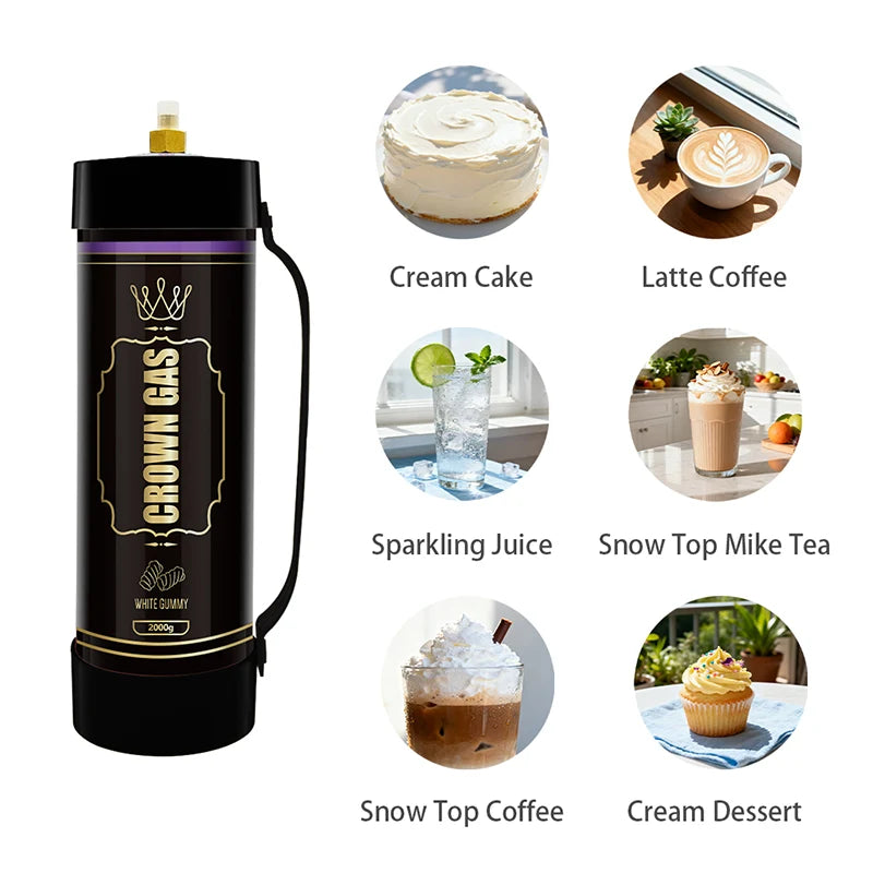 3.3 Liter / 2000 Grams MAX PRO Whipped Cream Charger
