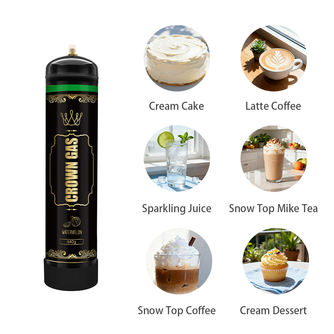 Watermelon Flavor Whipped Cream Charger 0.95L/640g (6pcs)